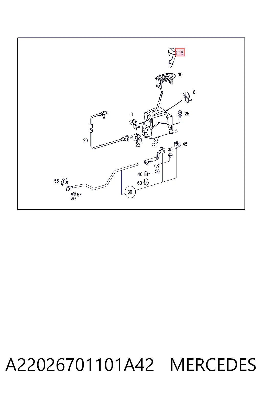 A22026701101A42 Mercedes