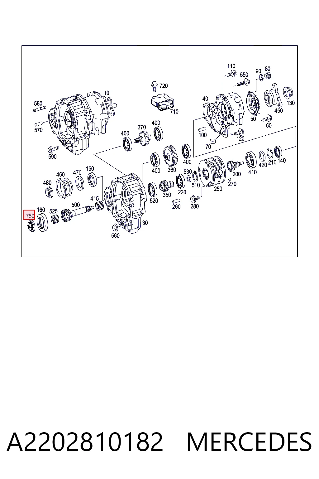 A2202810182 Mercedes