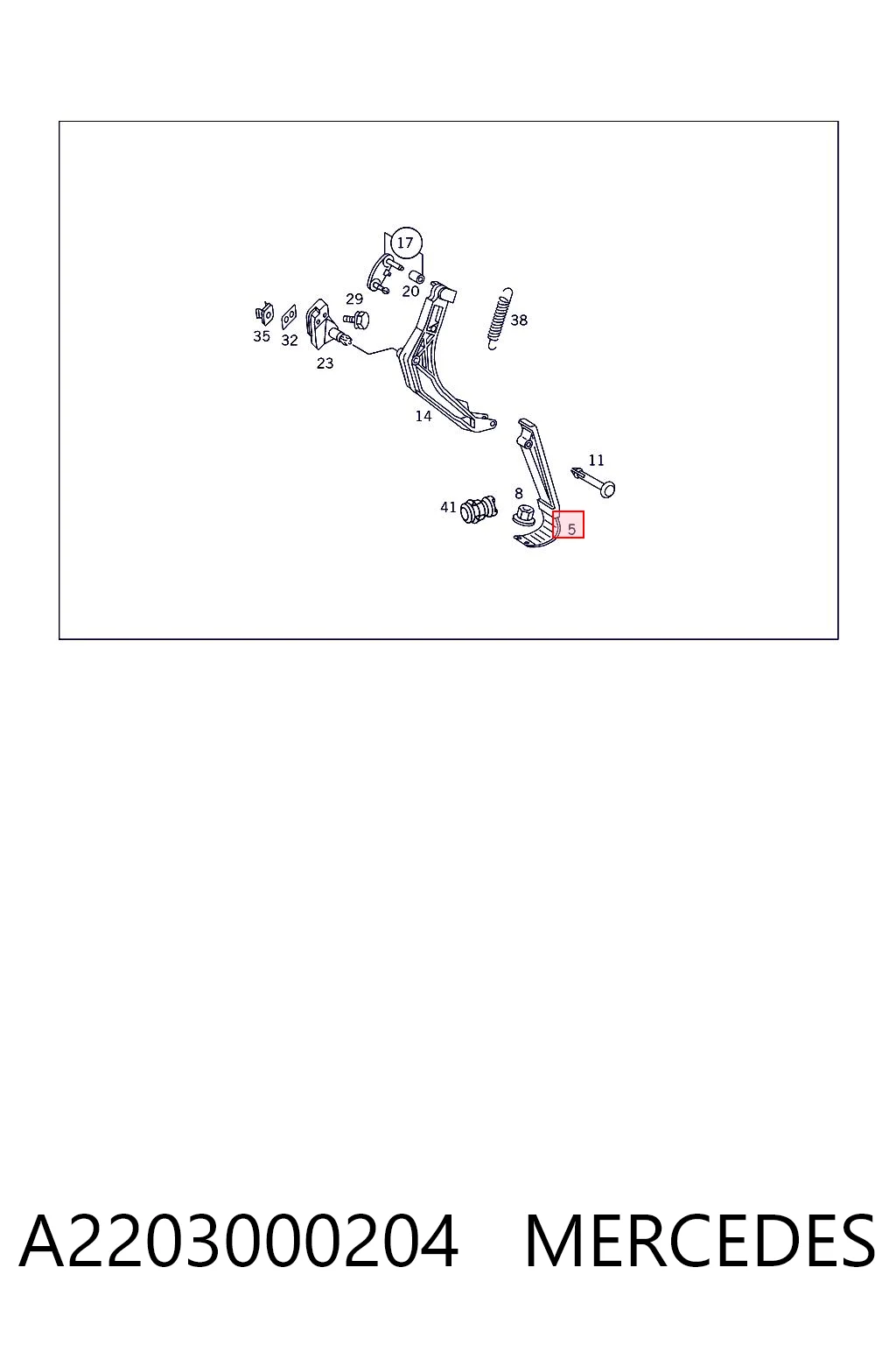 Potenciómetro pedal acelerador Mercedes E sedán (W210) (1995 - 2002) precio, desde 46,46 EUR