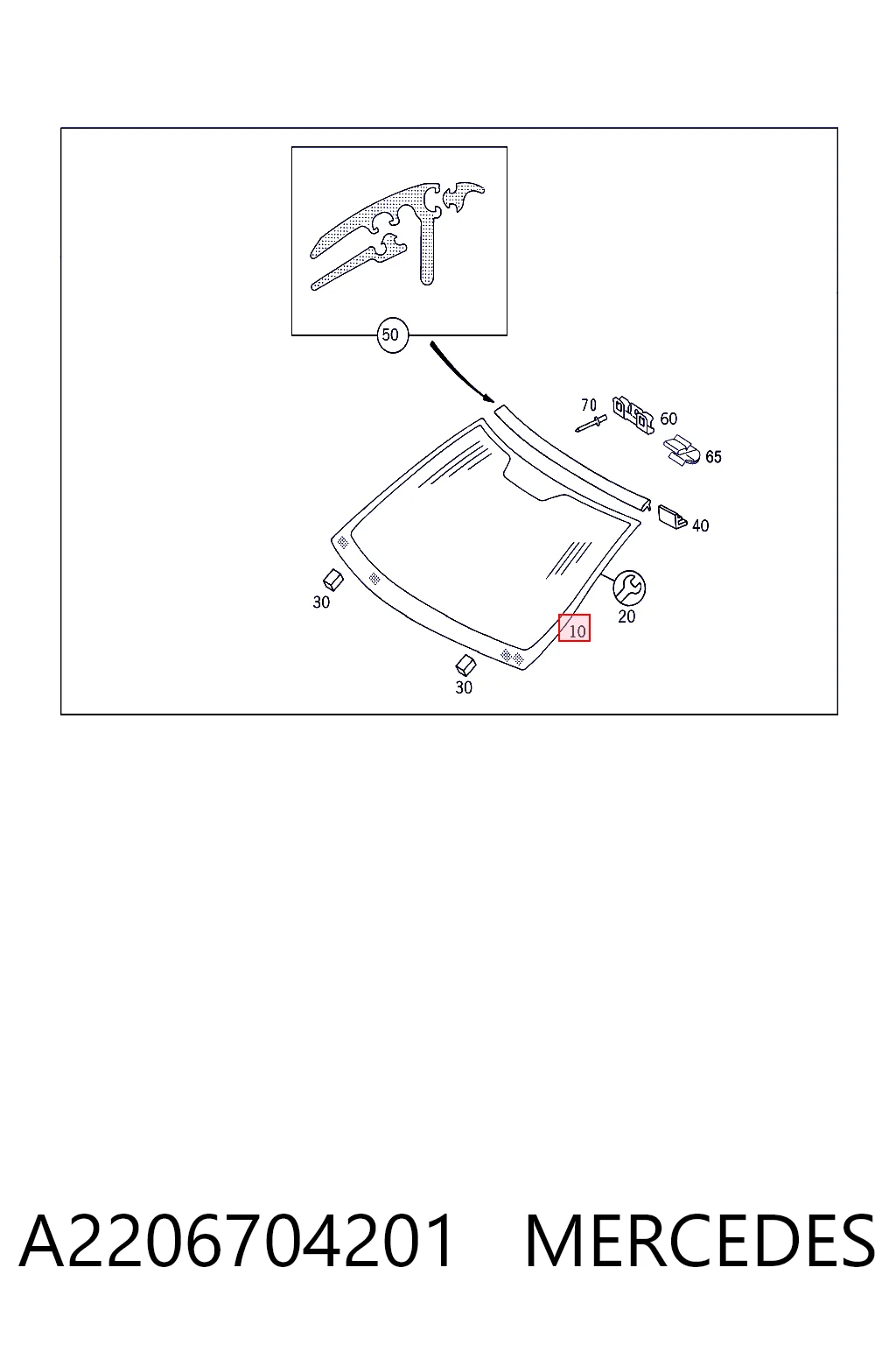 Comprar Parabrisas Mercedes S  W220