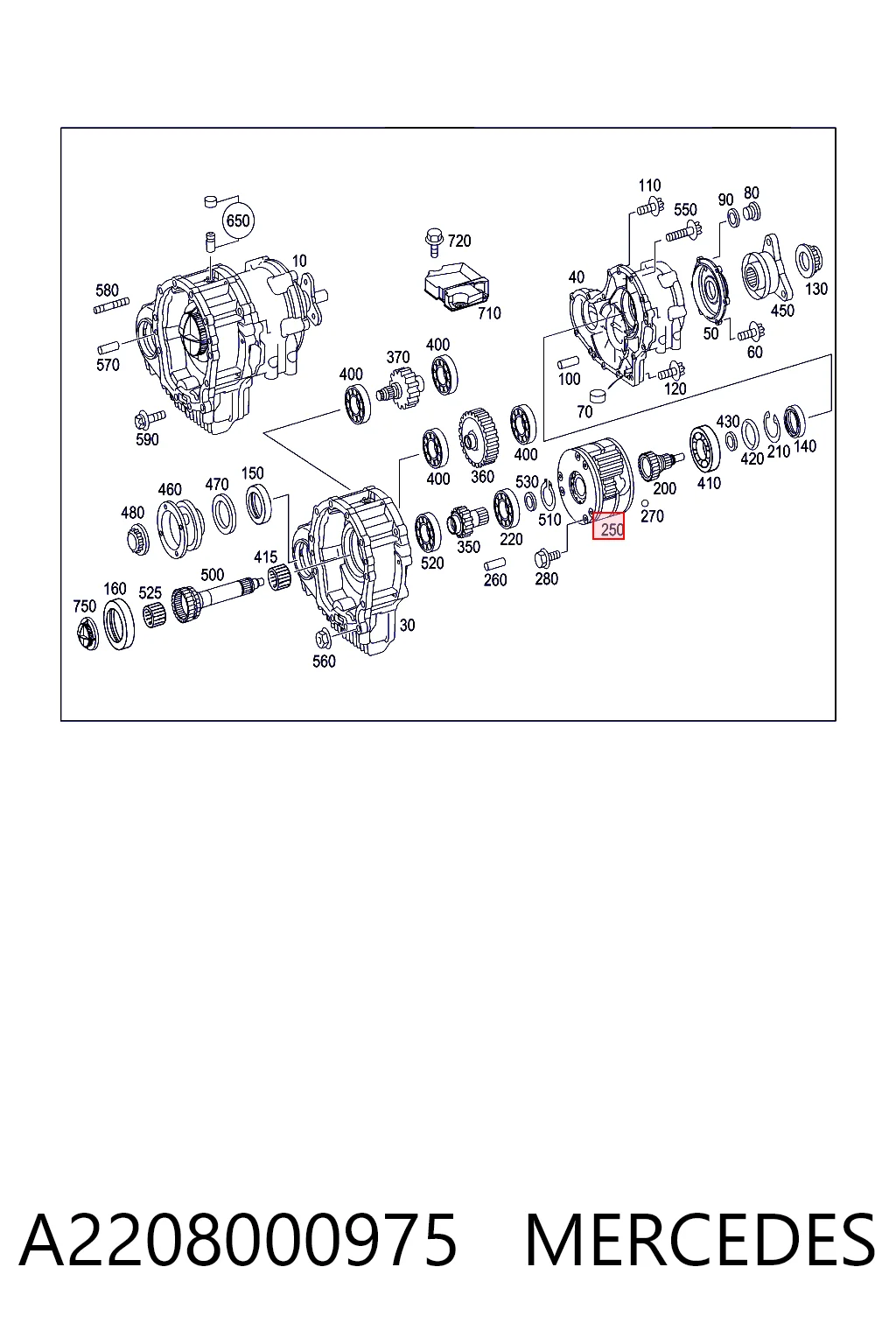A2208000975 Mercedes