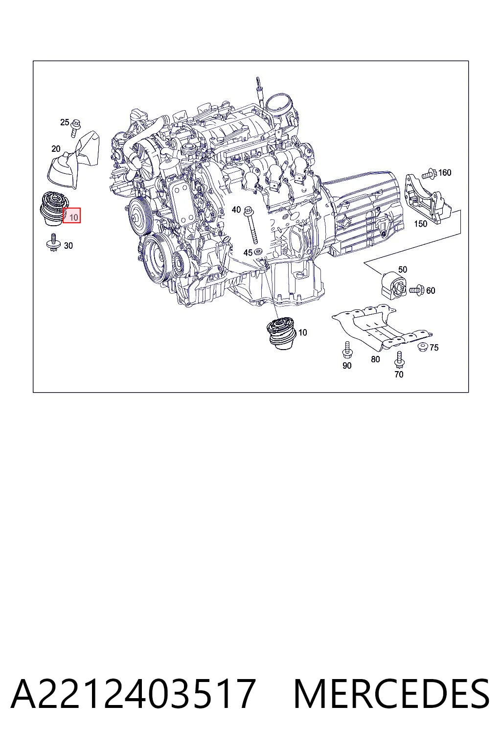 A2212403517 Mercedes
