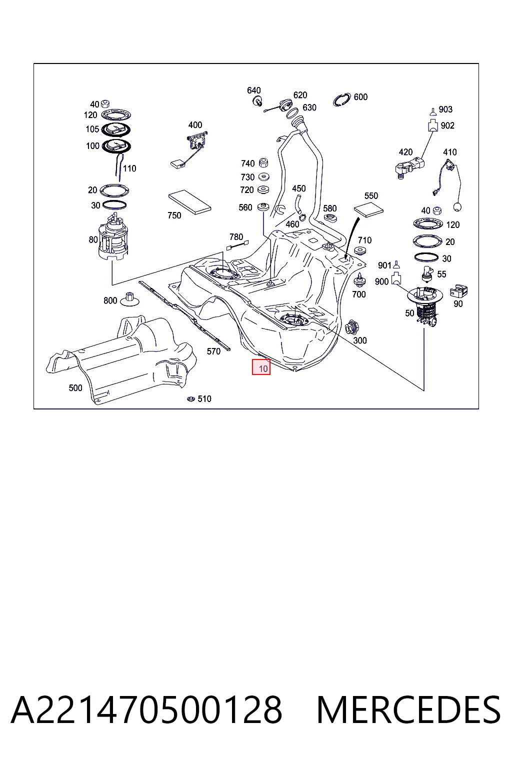 A221470500128 Mercedes