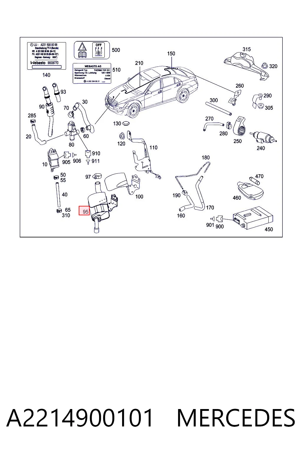 Comprar Silenciador trasero Mercedes S W221 a bajo precio