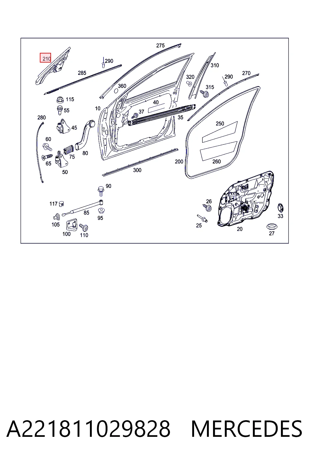 A221811029828 Mercedes