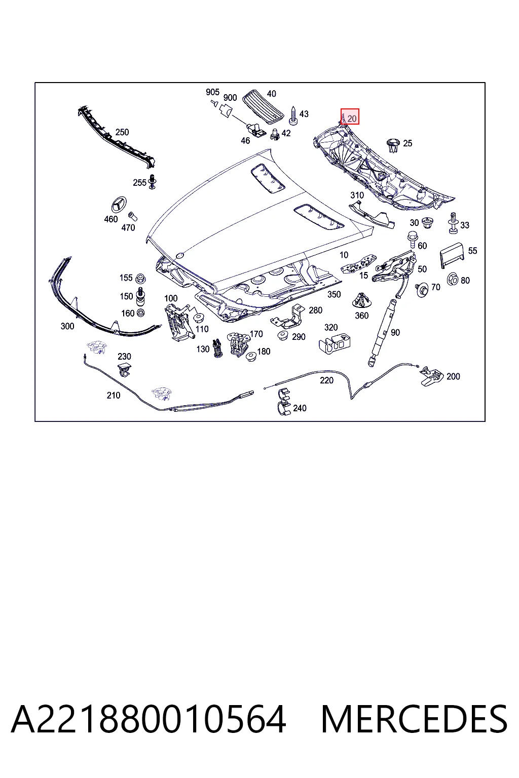 A221880010564 Mercedes