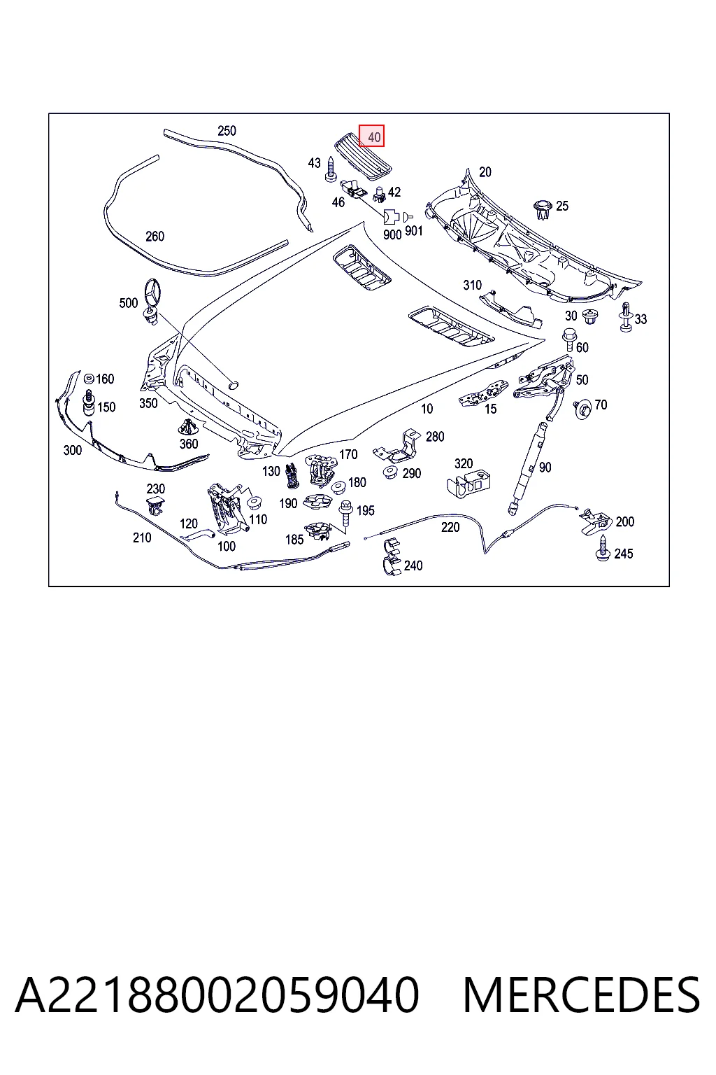 A22188002059040 Mercedes