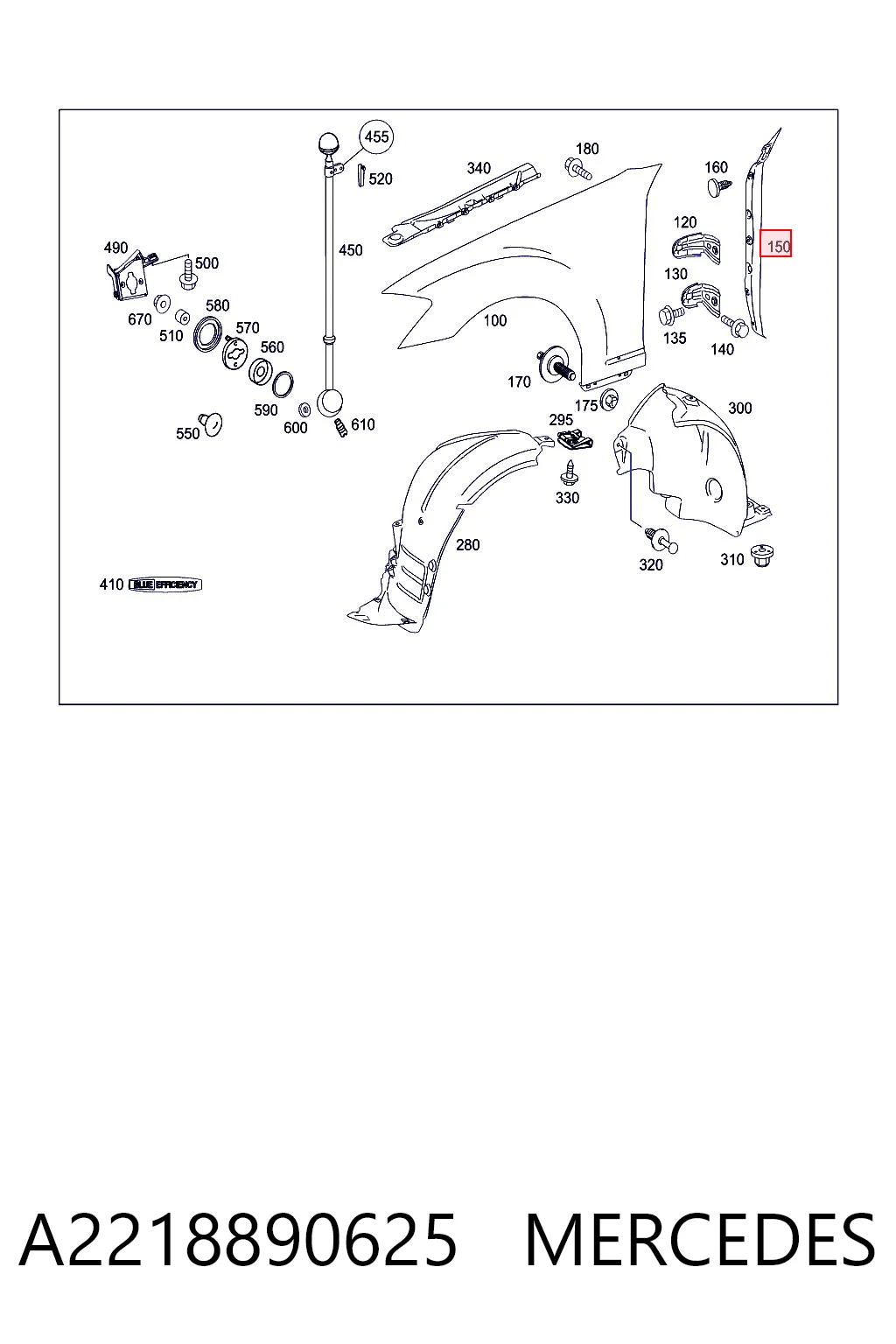 A2218890625 Mercedes