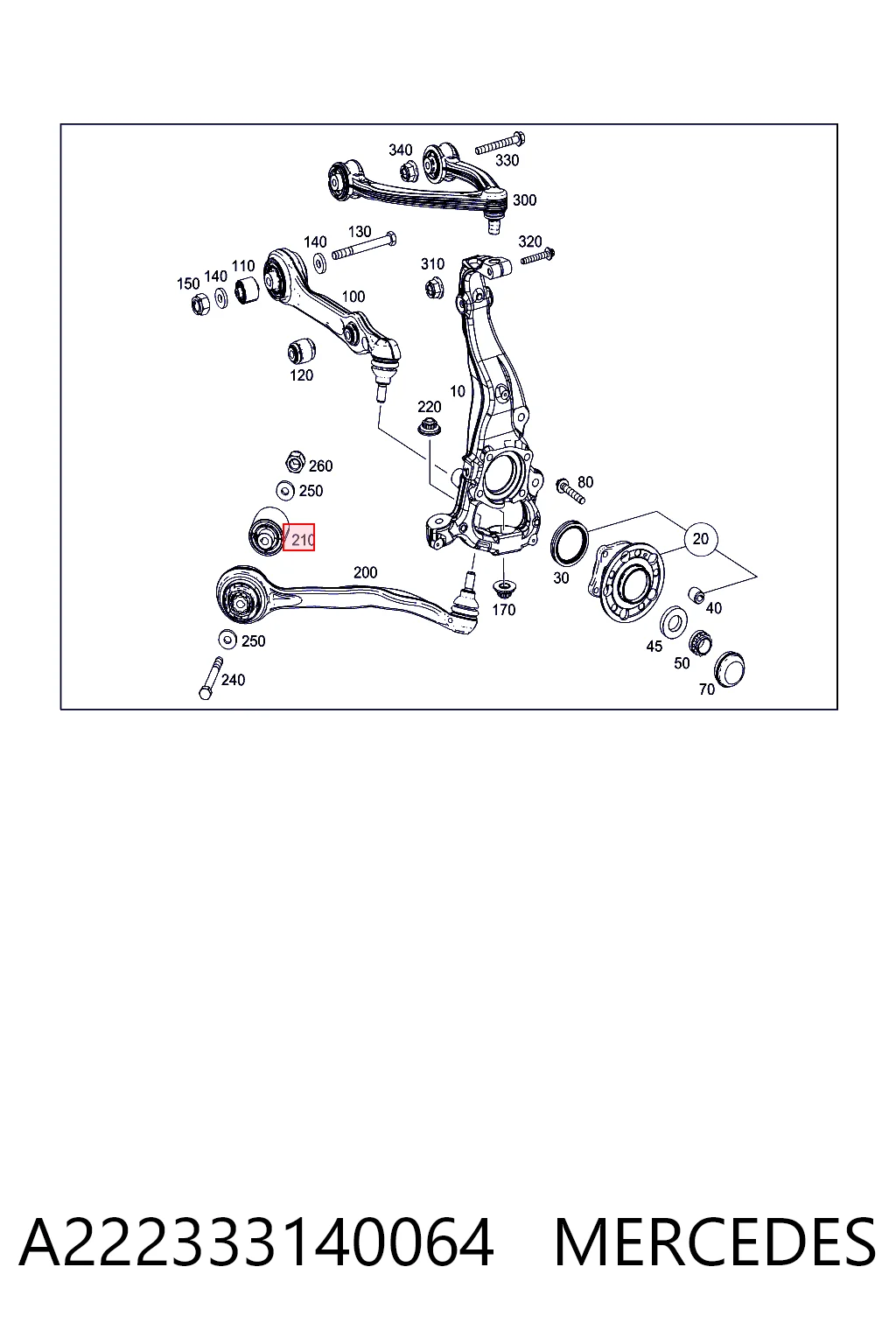 A222333140064 Mercedes