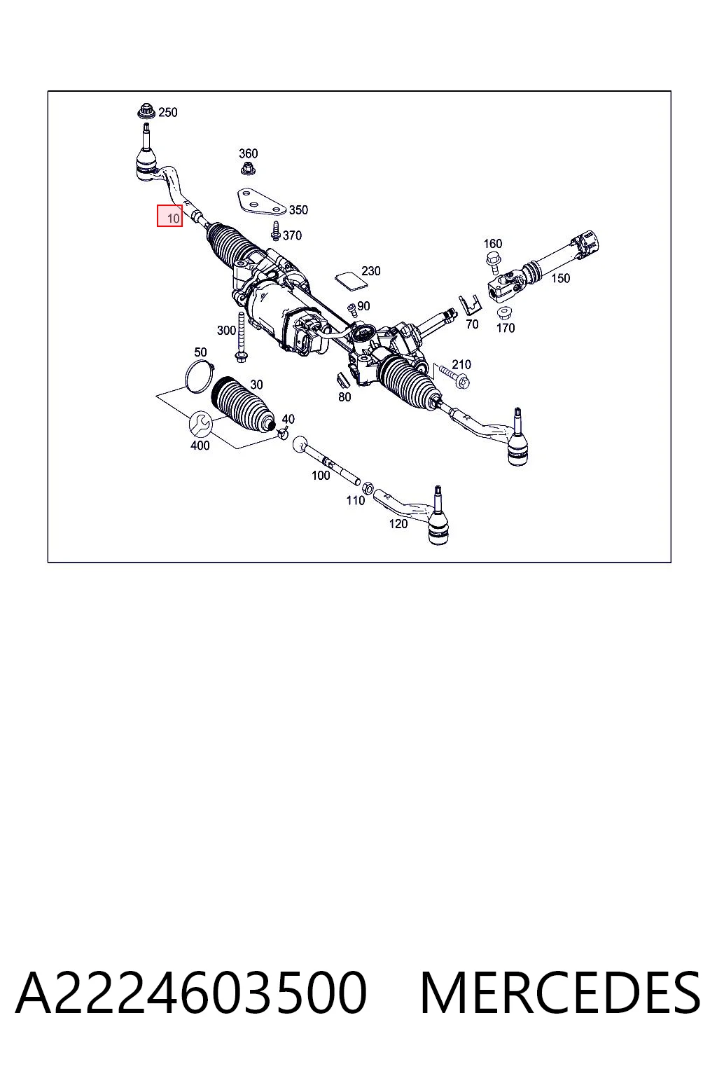A2224603500 Mercedes