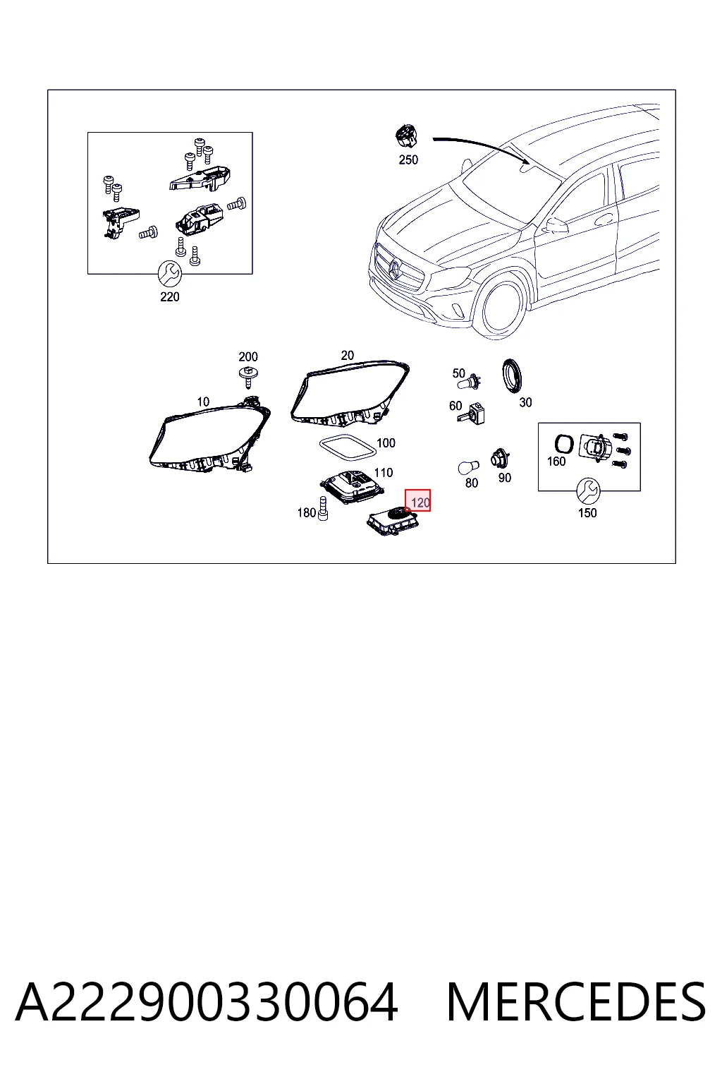 A222900330064 Mercedes