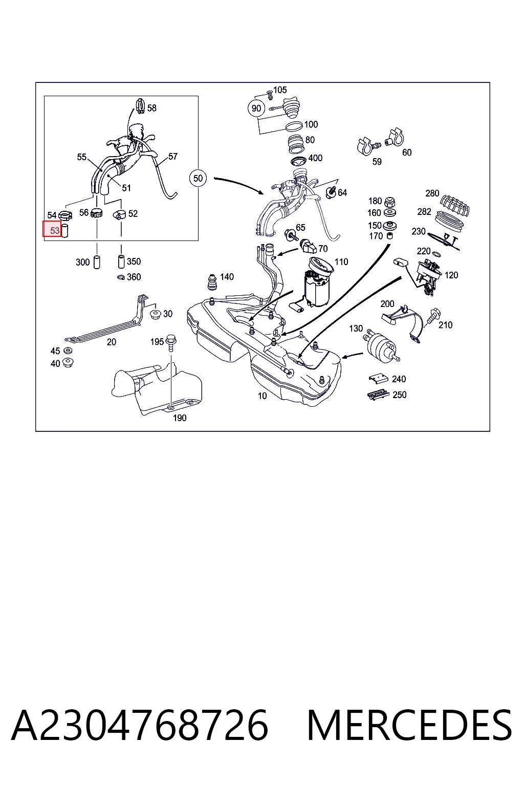 A2304768726 Mercedes