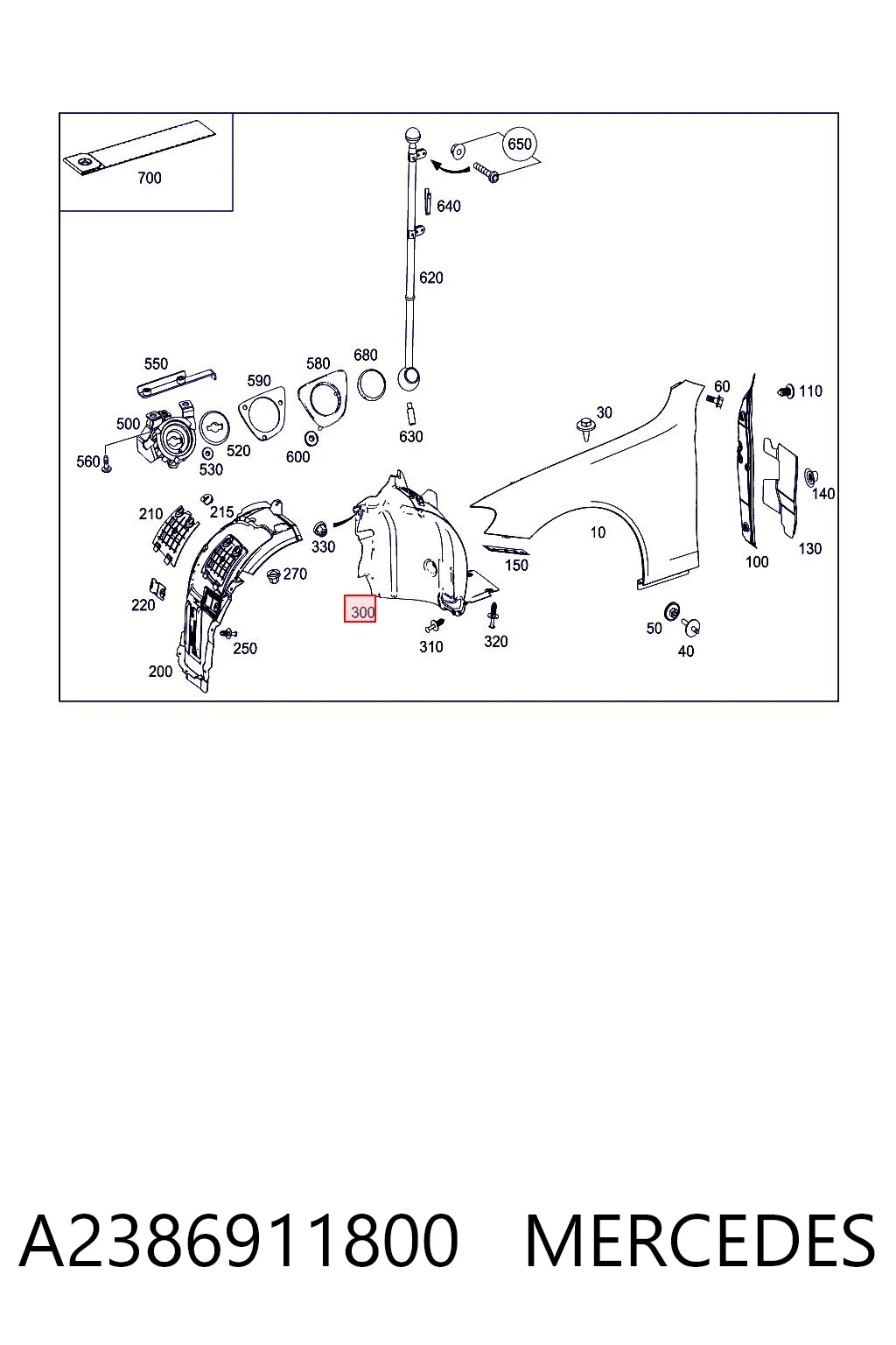 A2386911800 Mercedes