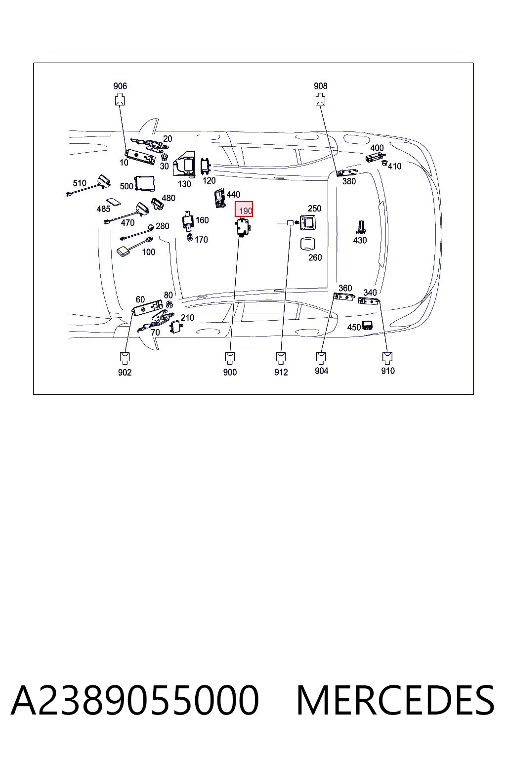 A2389055000 Mercedes