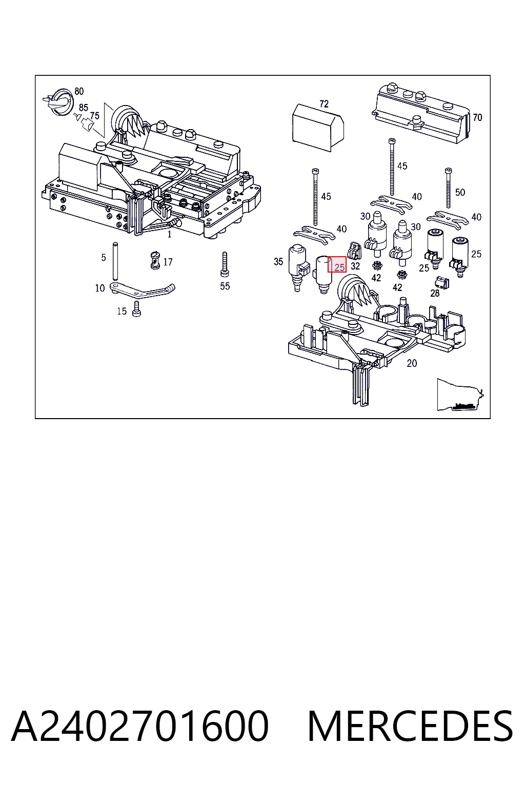 A2402701600 Mercedes