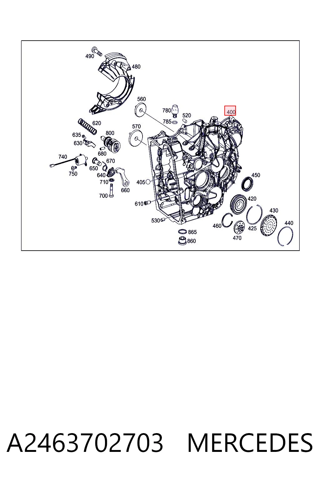A2463702703 Mercedes