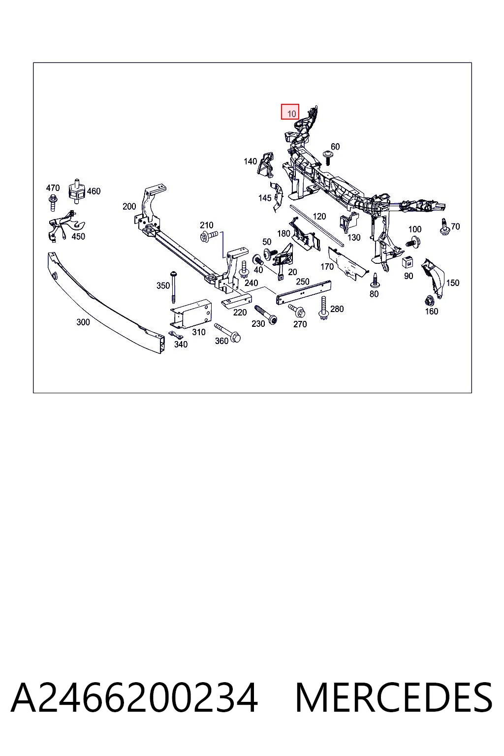 Panel de soporte del radiador y montaje de faros Starline KH3509200 precio, desde 240,23 EUR