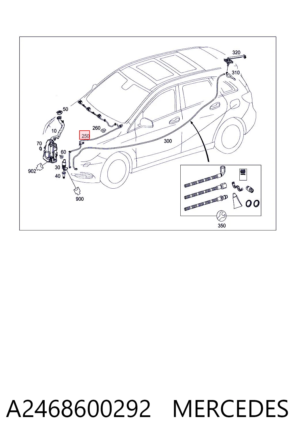 A2468600292 Mercedes