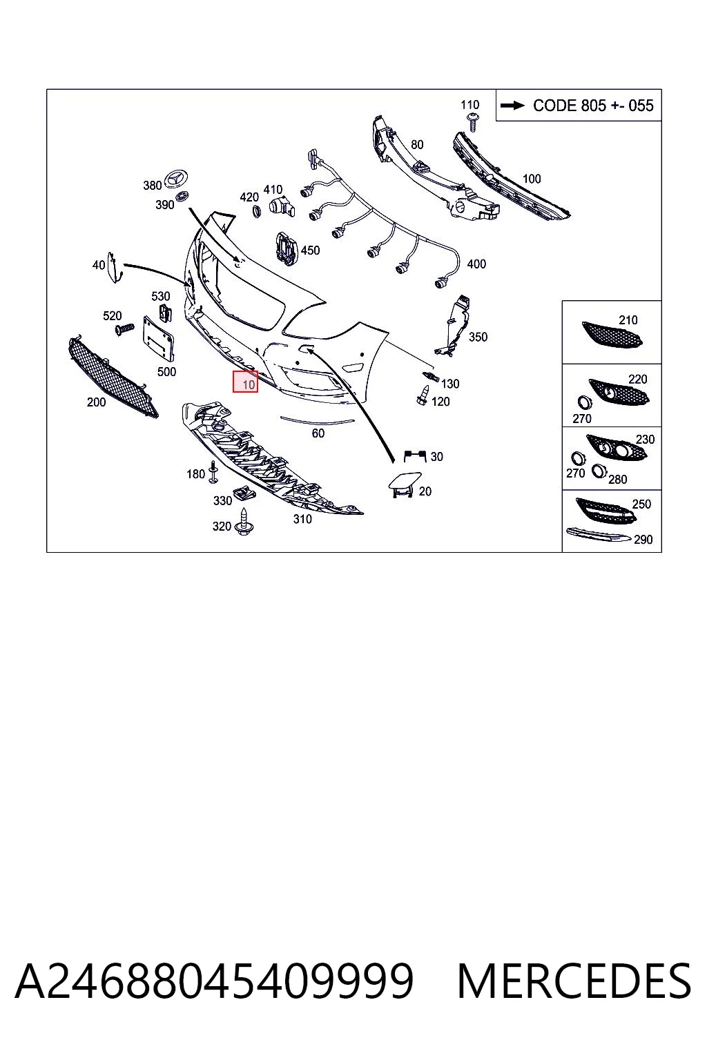 A24688045409999 Mercedes