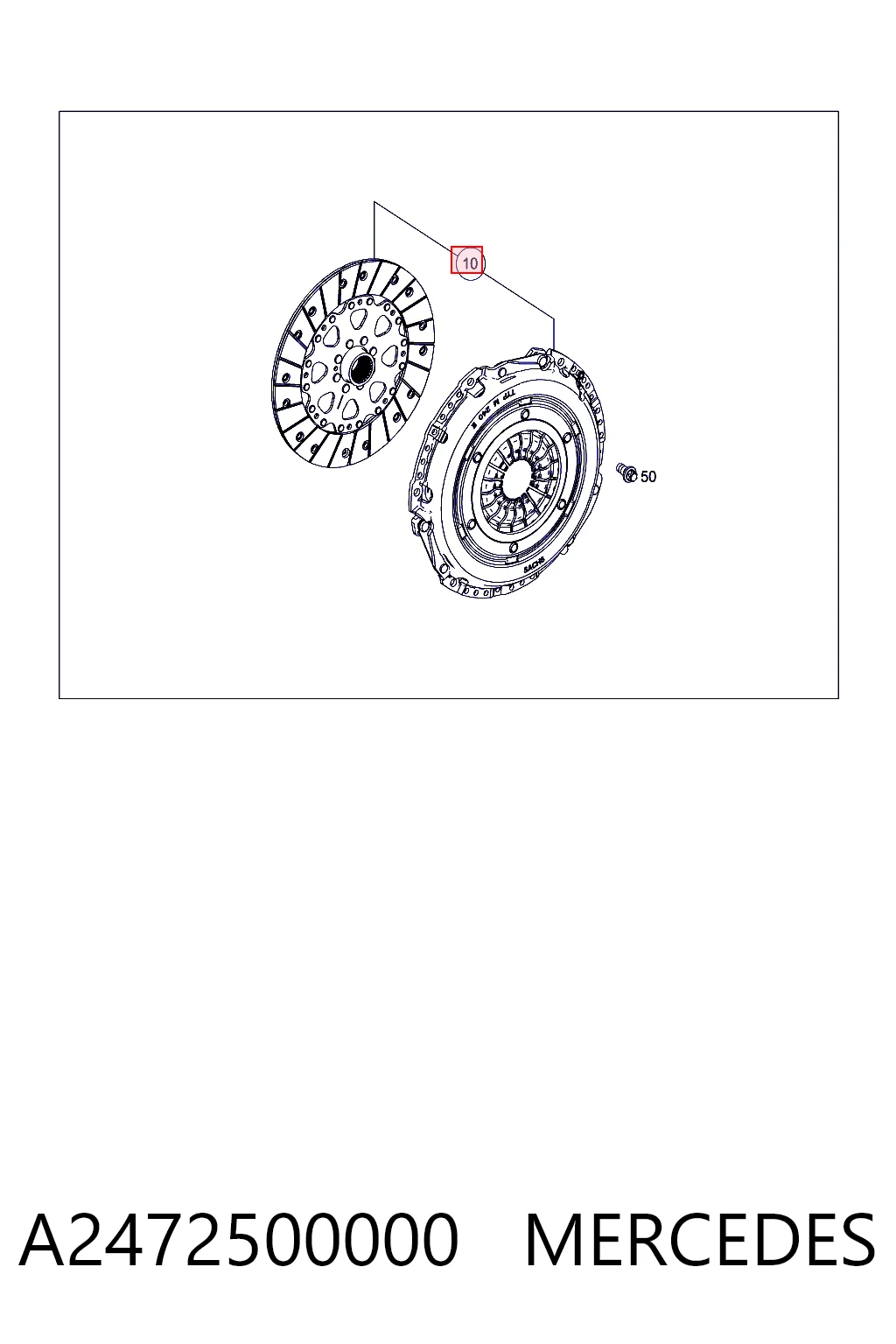 Comprar Embrague Mercedes A  W177