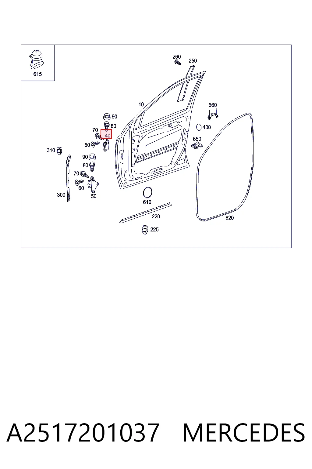 A2517201037 Mercedes