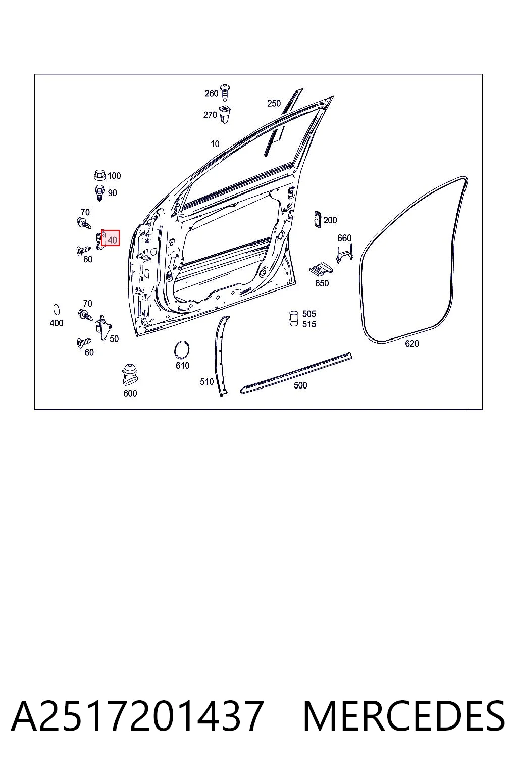 A2517201437 Mercedes