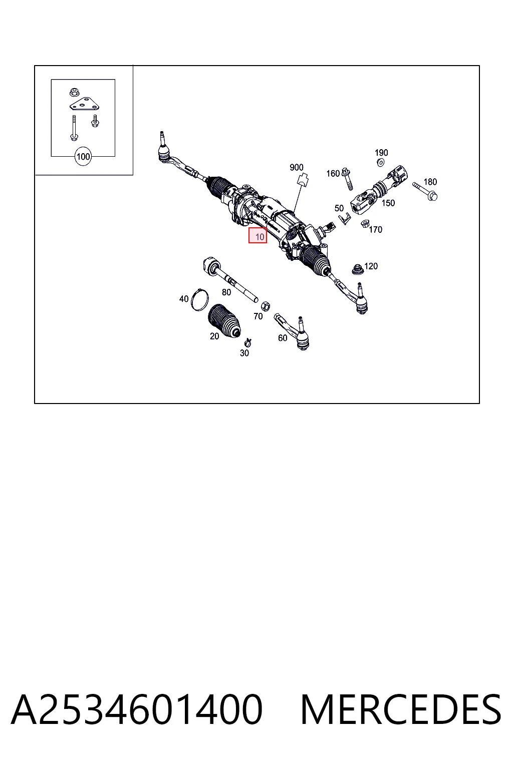Comprar Cremallera GLC  X253