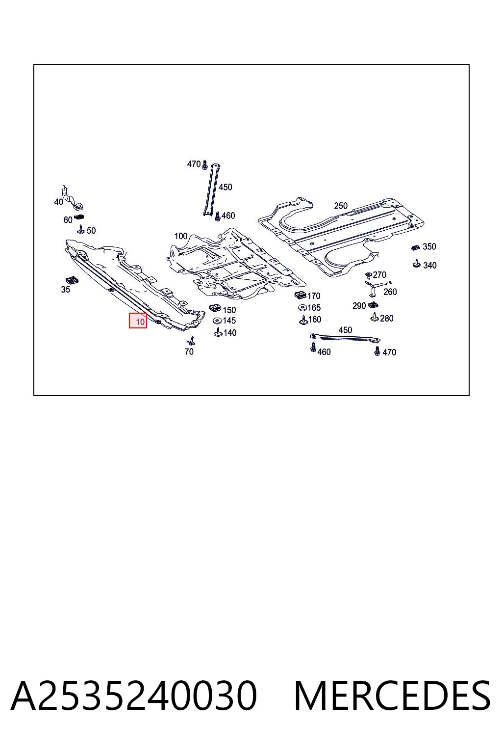 Comprar Protección motor / empotramiento Mercedes Vito II 639