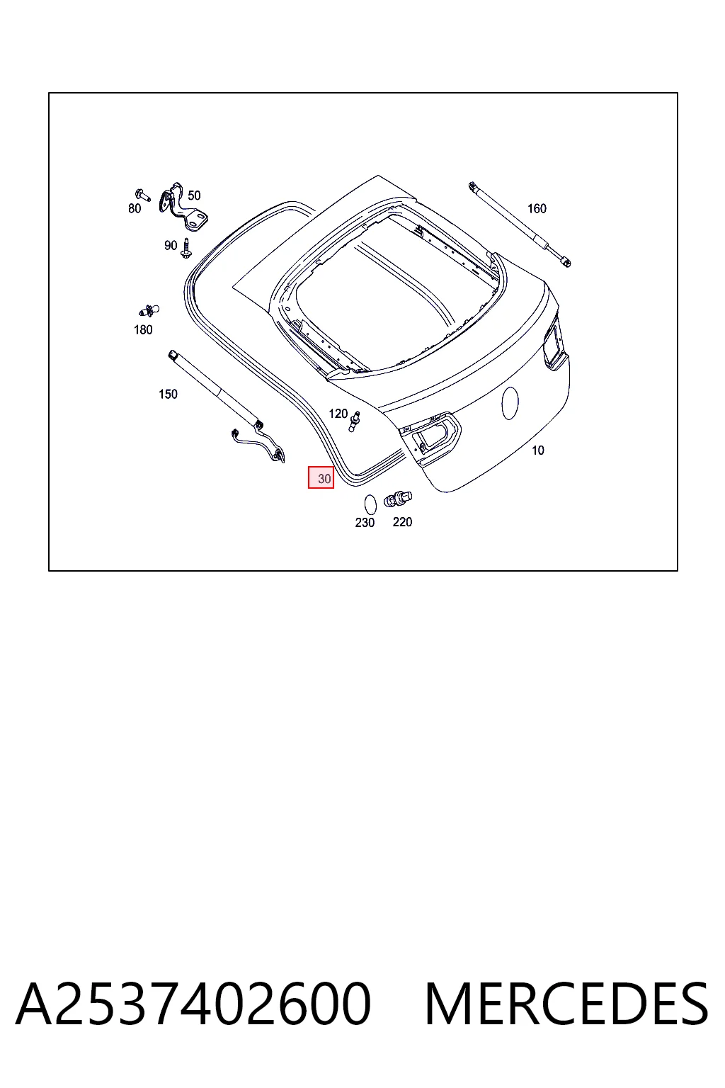 A2537402600 Mercedes
