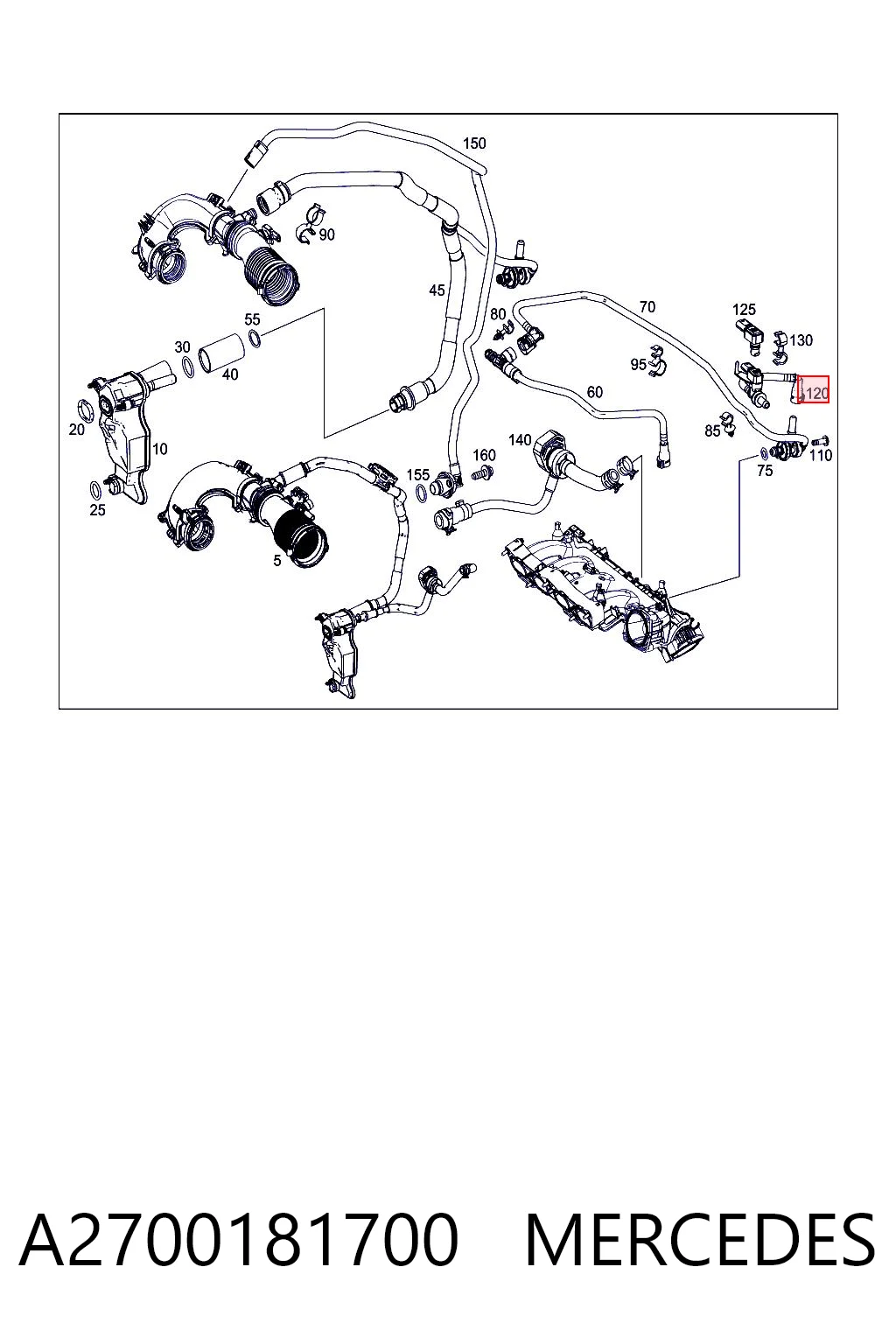 A2700181700 Mercedes