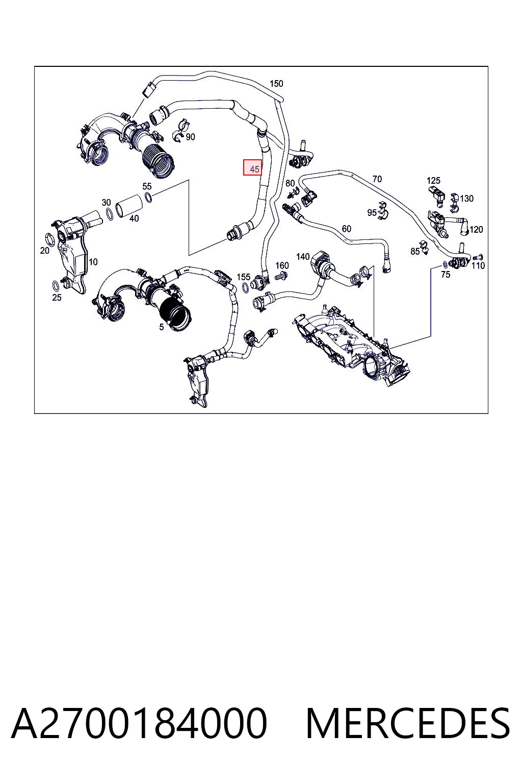 A2700184000 Mercedes