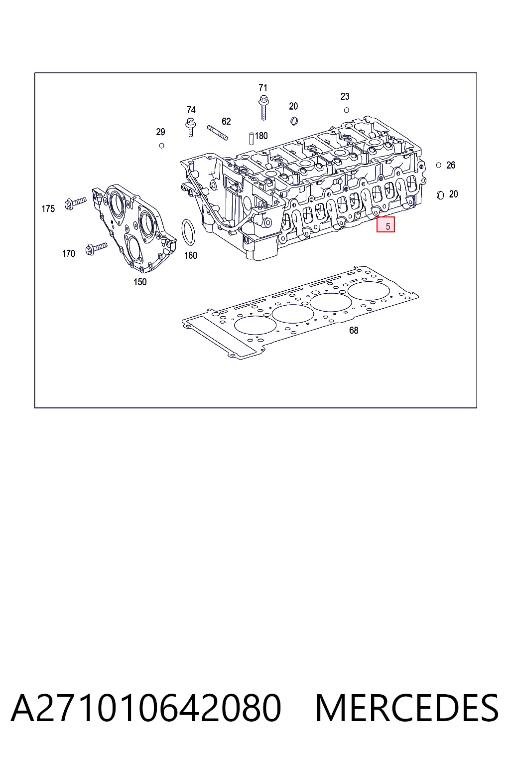 A271010642080 Mercedes