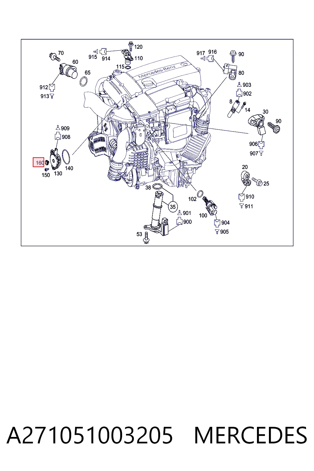 A271051003205 Mercedes