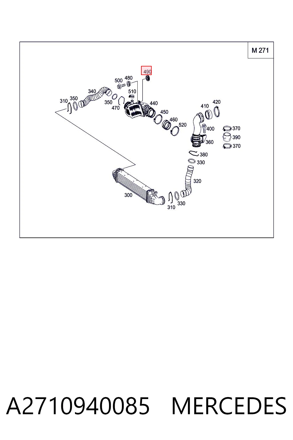 A2710940085 Mercedes
