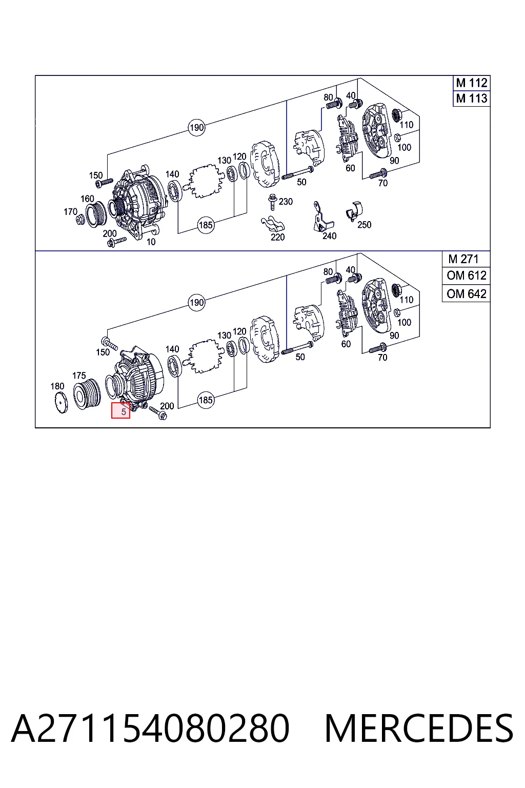 A271154080280 Mercedes