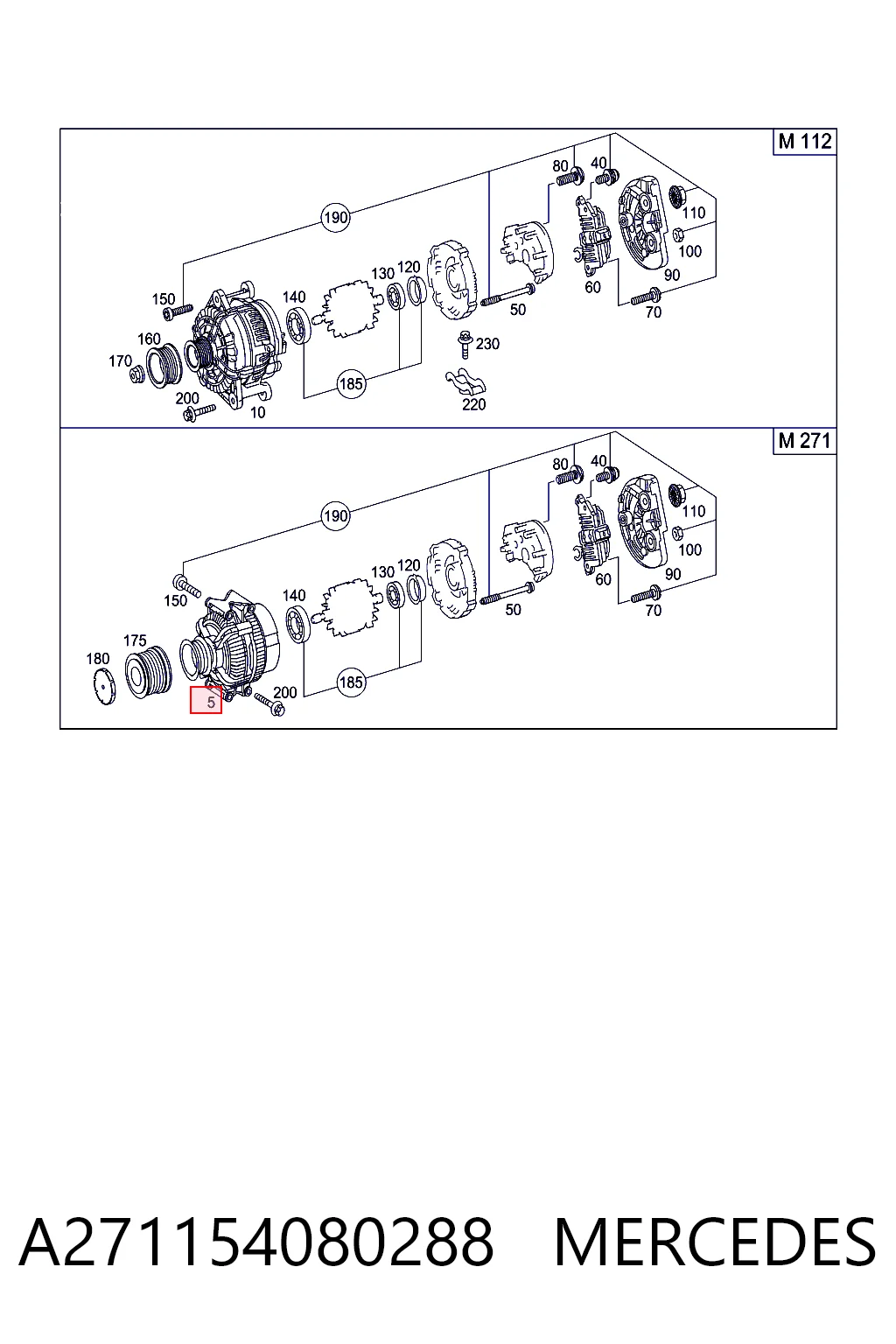 A271154080288 Mercedes