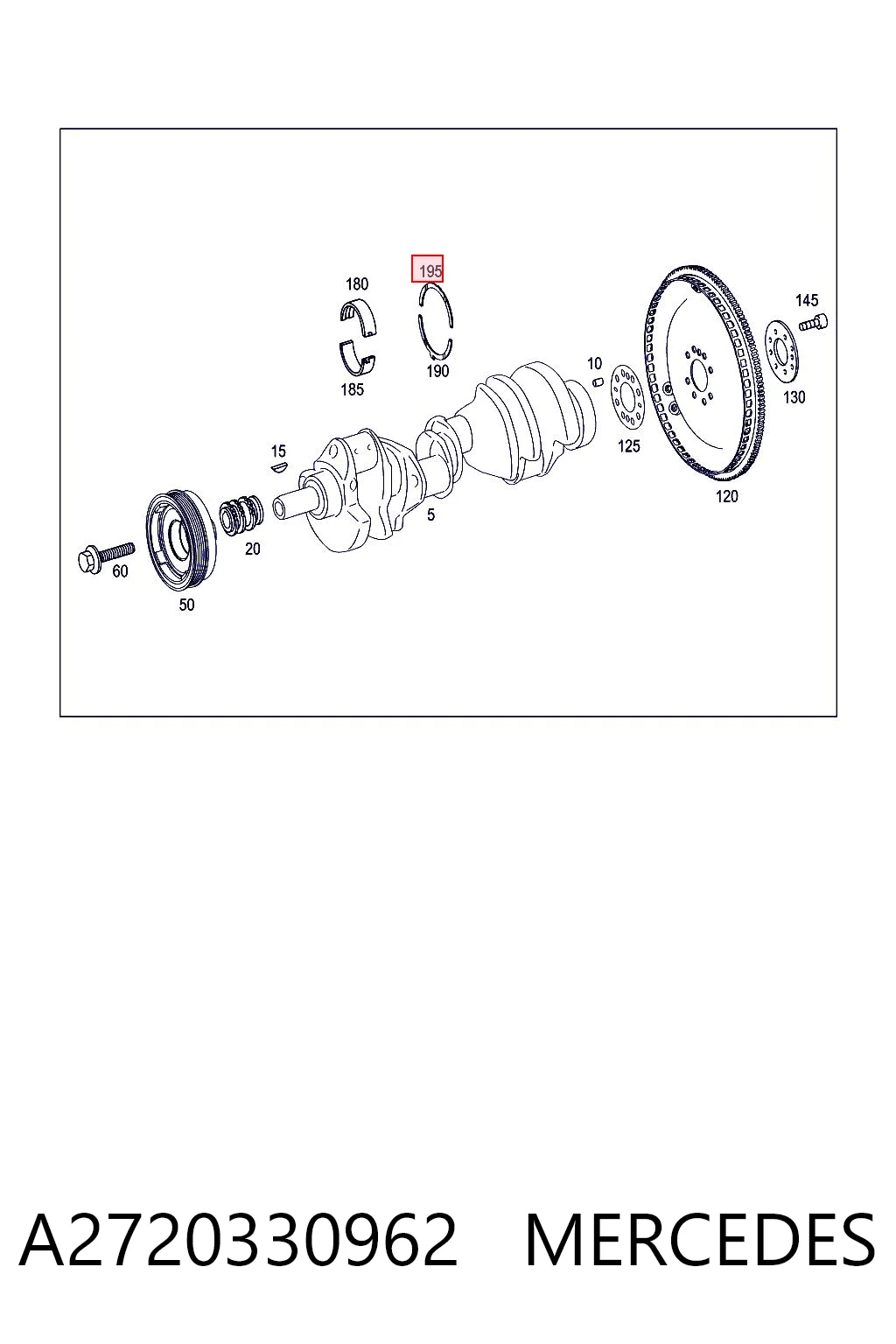 A2720330962 Mercedes