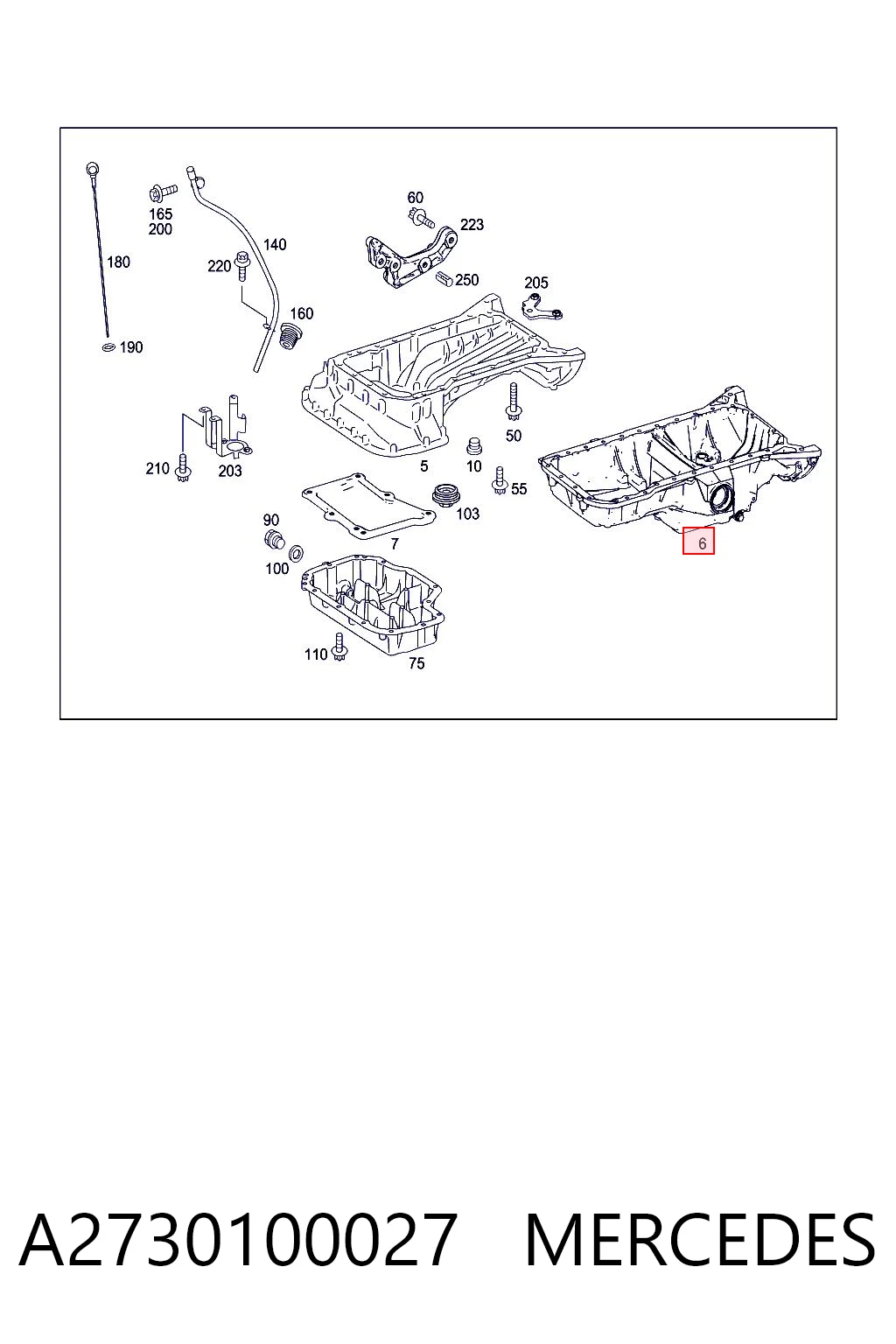 A2730100027 Mercedes