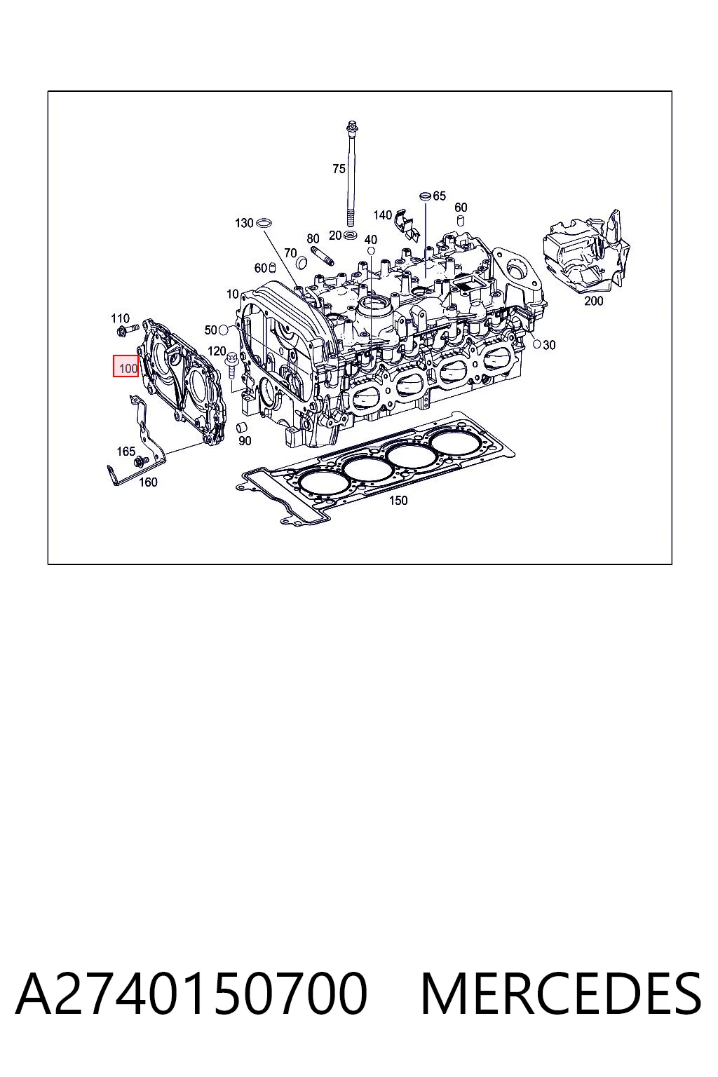 A2740150700 Mercedes