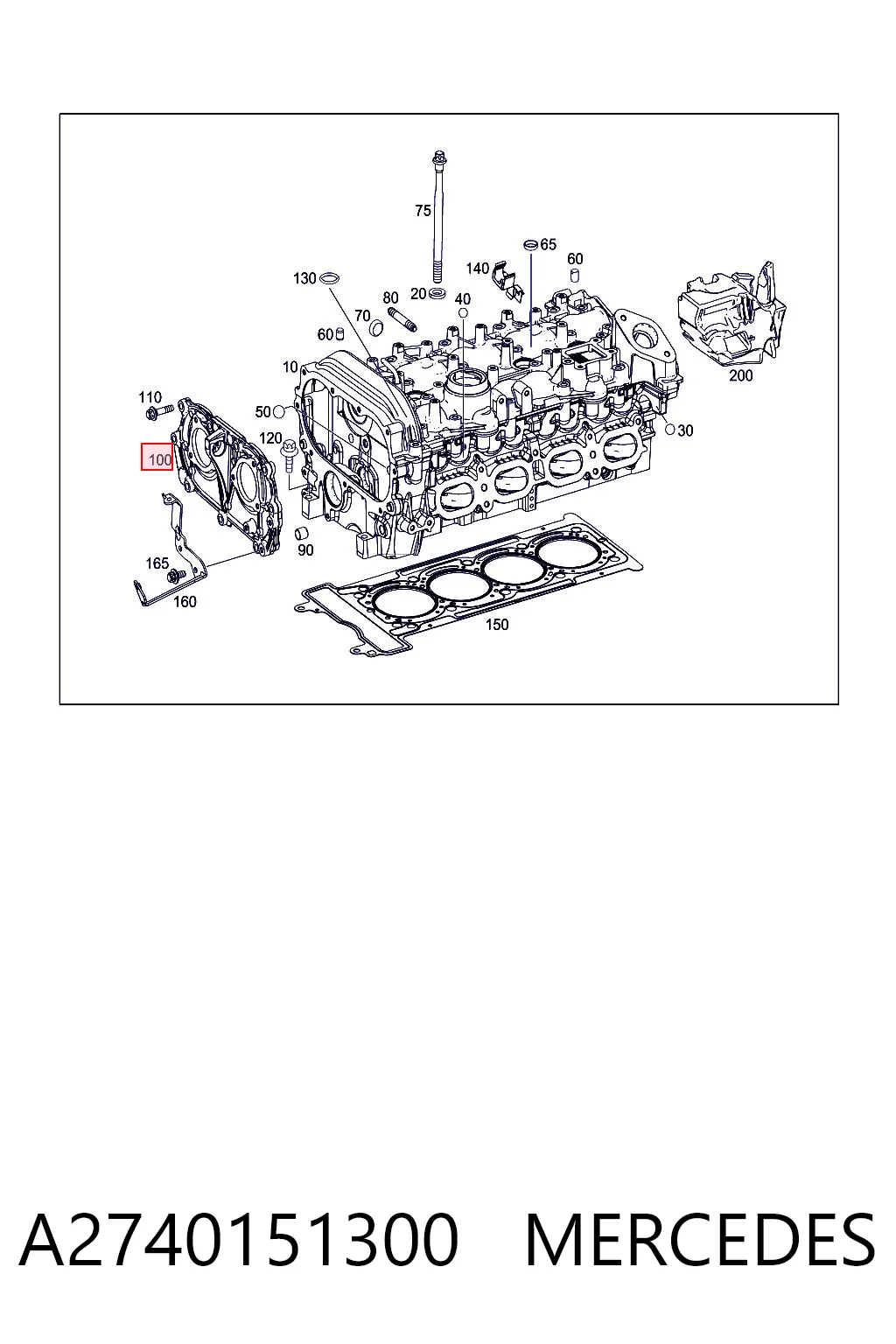 A2740151300 Mercedes