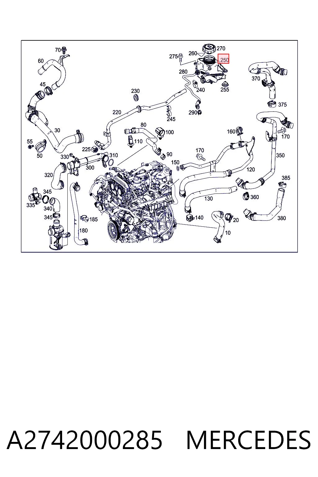 A2742000285 Mercedes
