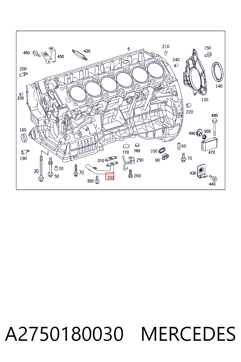 A2750180030 Mercedes