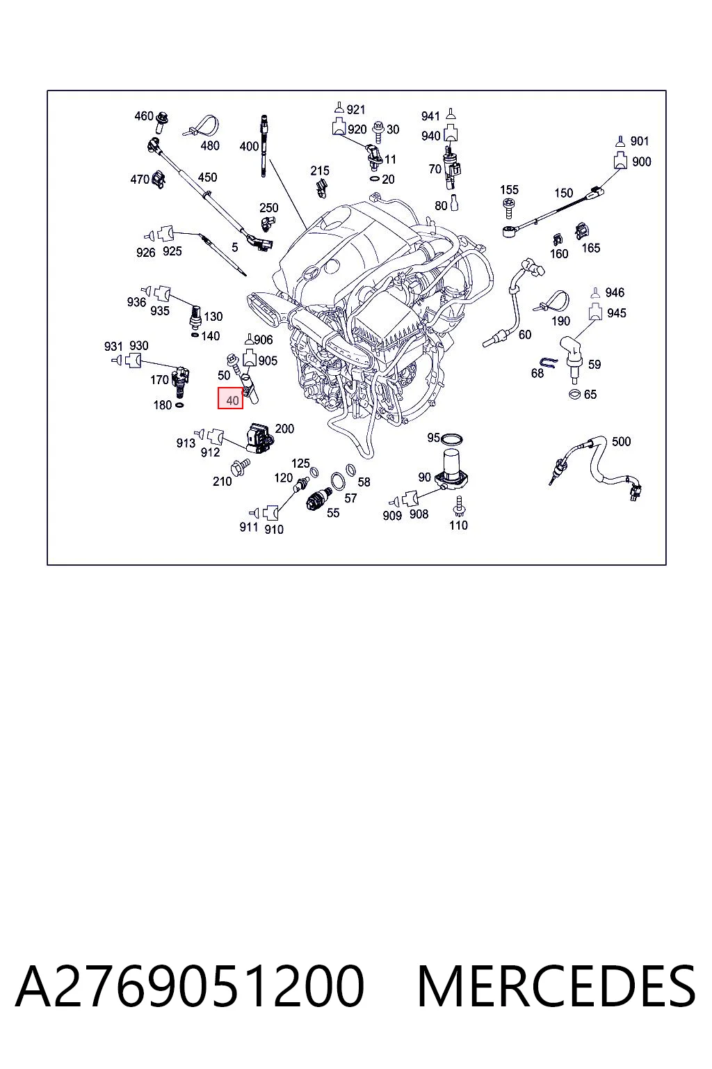 A2769051200 Mercedes