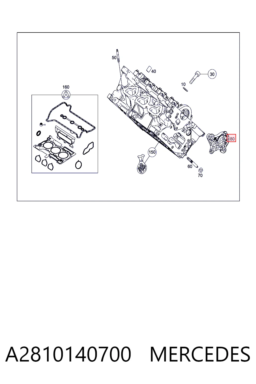 A2810140700 Mercedes