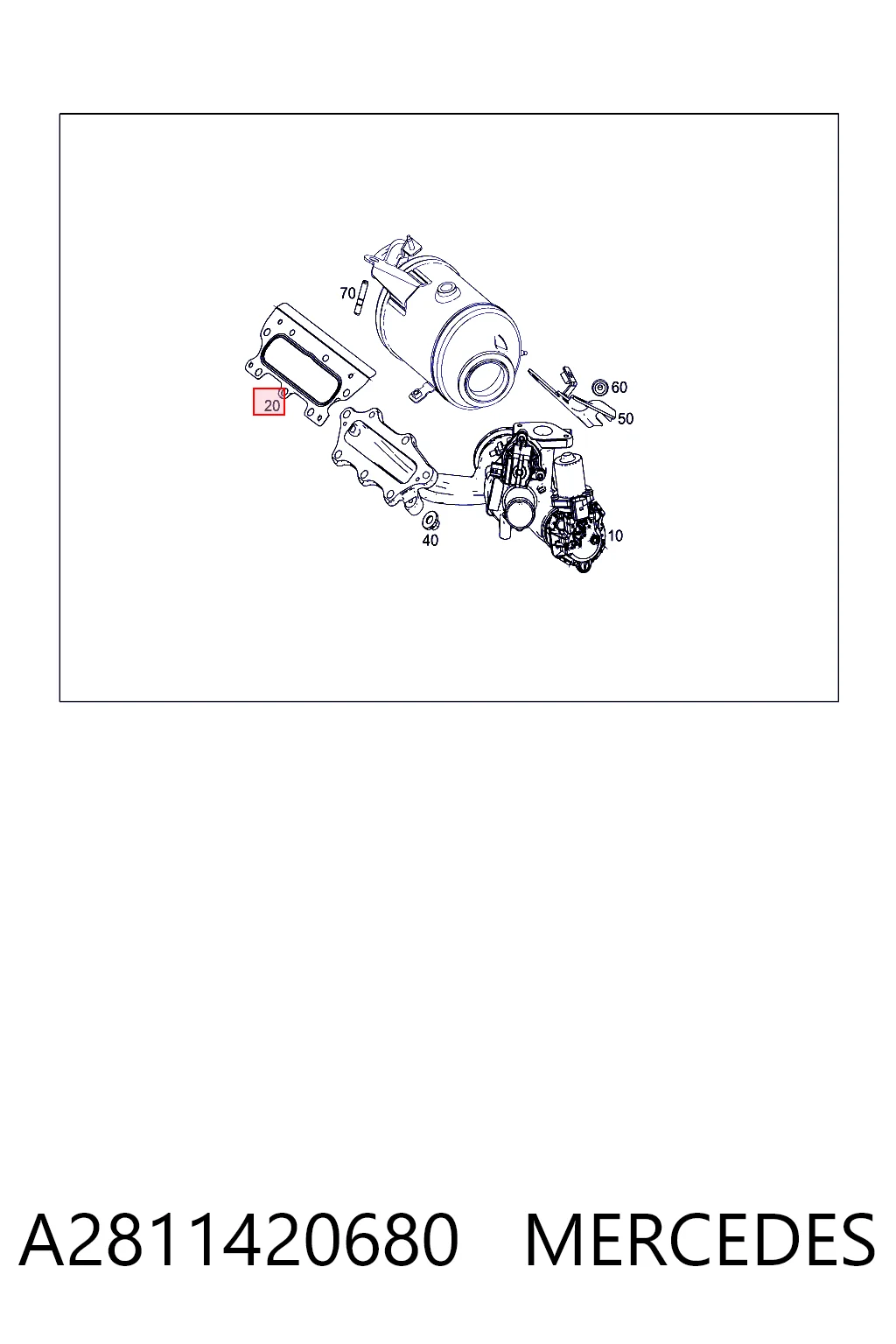 Comprar Junta de colector de escape FORFOUR  453