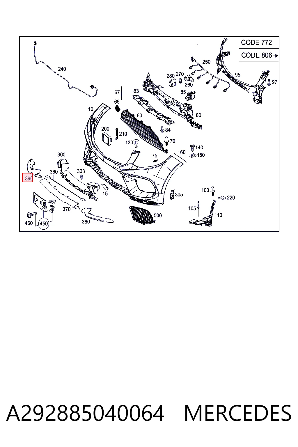 A292885040064 Mercedes