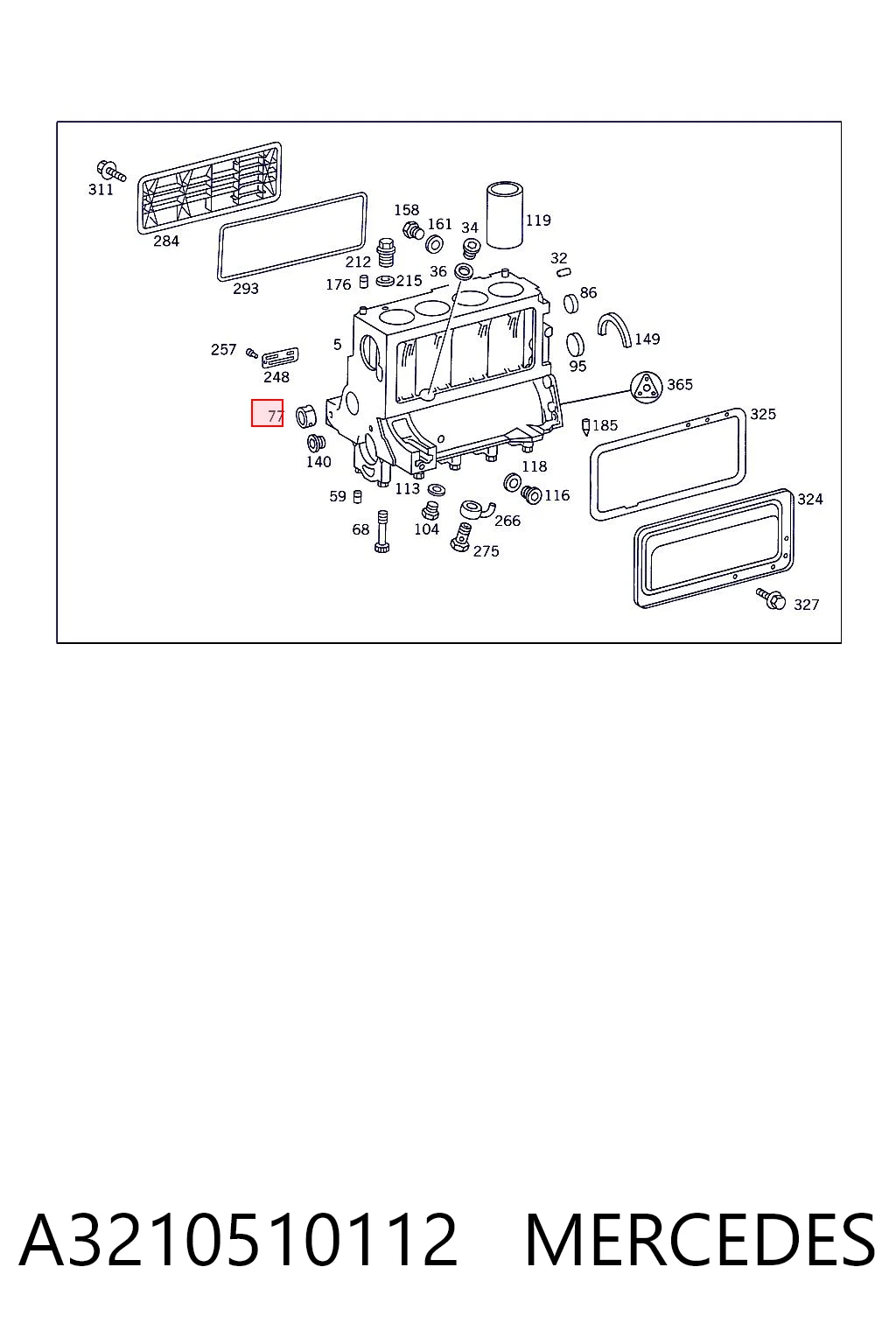 A3210510112 Mercedes