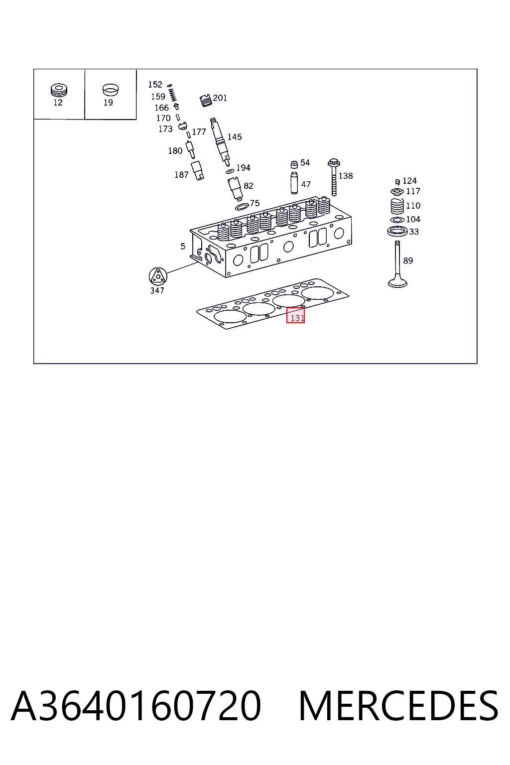 A3640160720 Mercedes