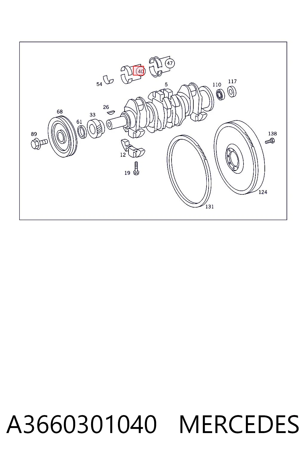 A3660301040 Mercedes