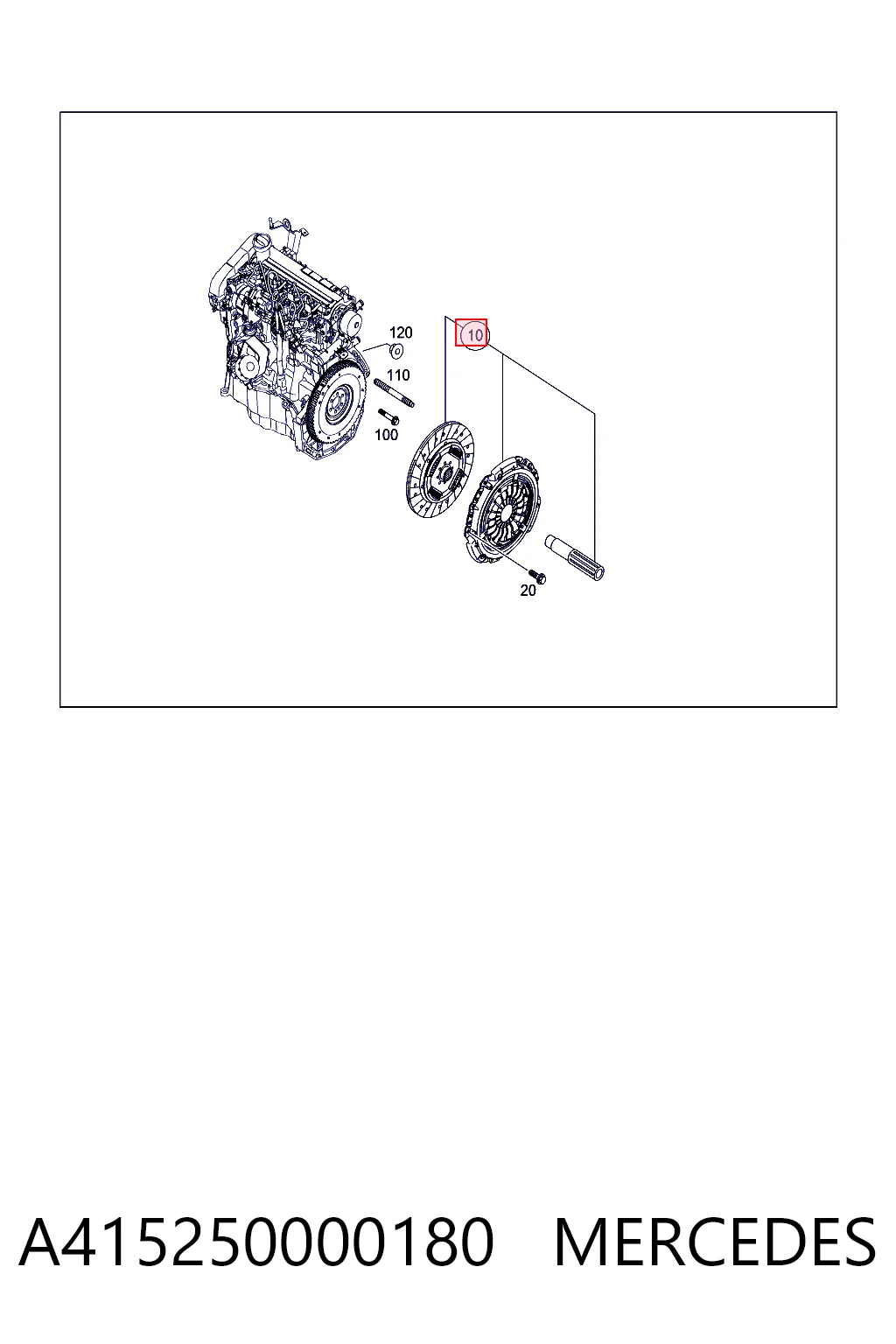 A415250000180 Mercedes